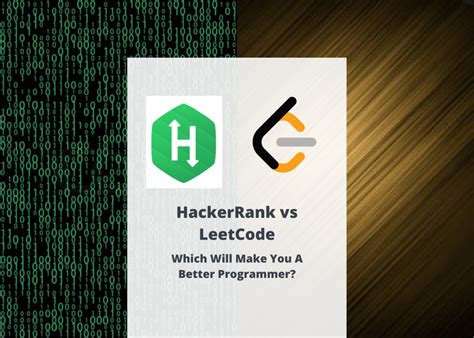 Hackerrank vs leetcode vs codewars  Members of the platform create challenges (kata) for other users to solve